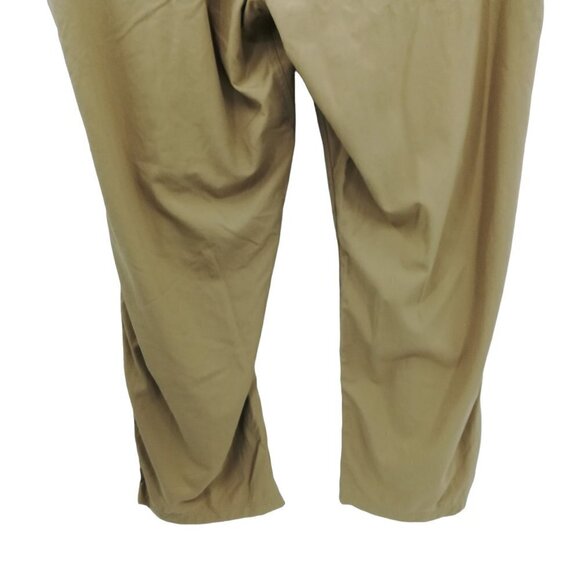 Duluth Trading Mens Dry on the Fly Tan Khaki Nylon Pants Size 3X x 30 Pockets - Picture 9 of 11